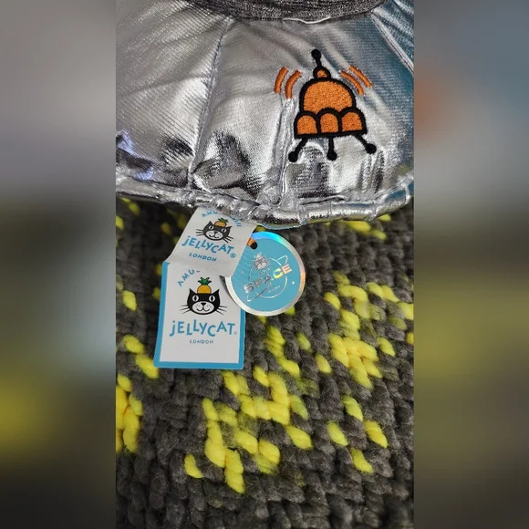 Jellycat Jellysaucer Qty 1 + Free Dust Bag - Picture 9 of 15